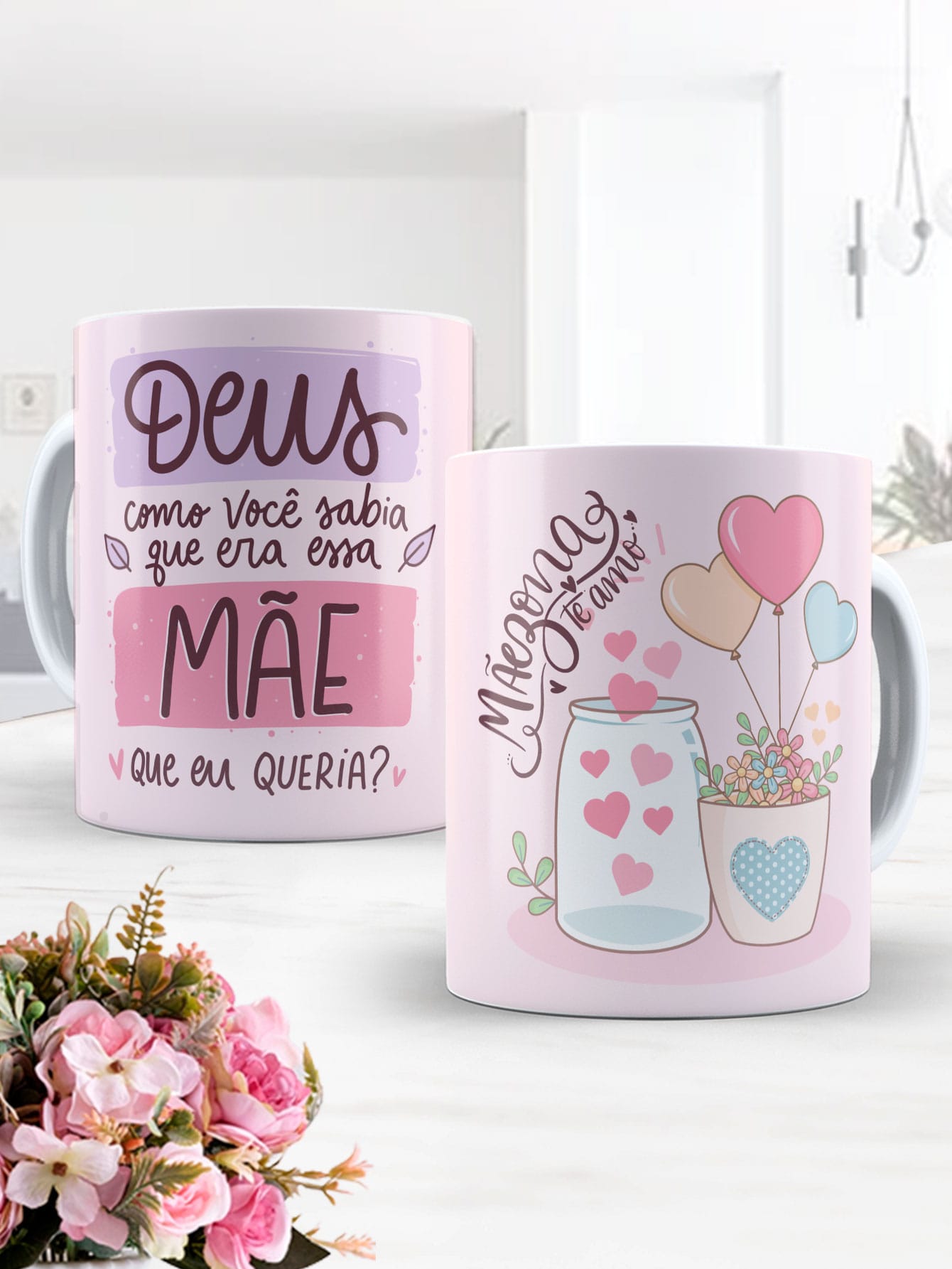 Caneca de Café Personalizada Porcelana 325ml