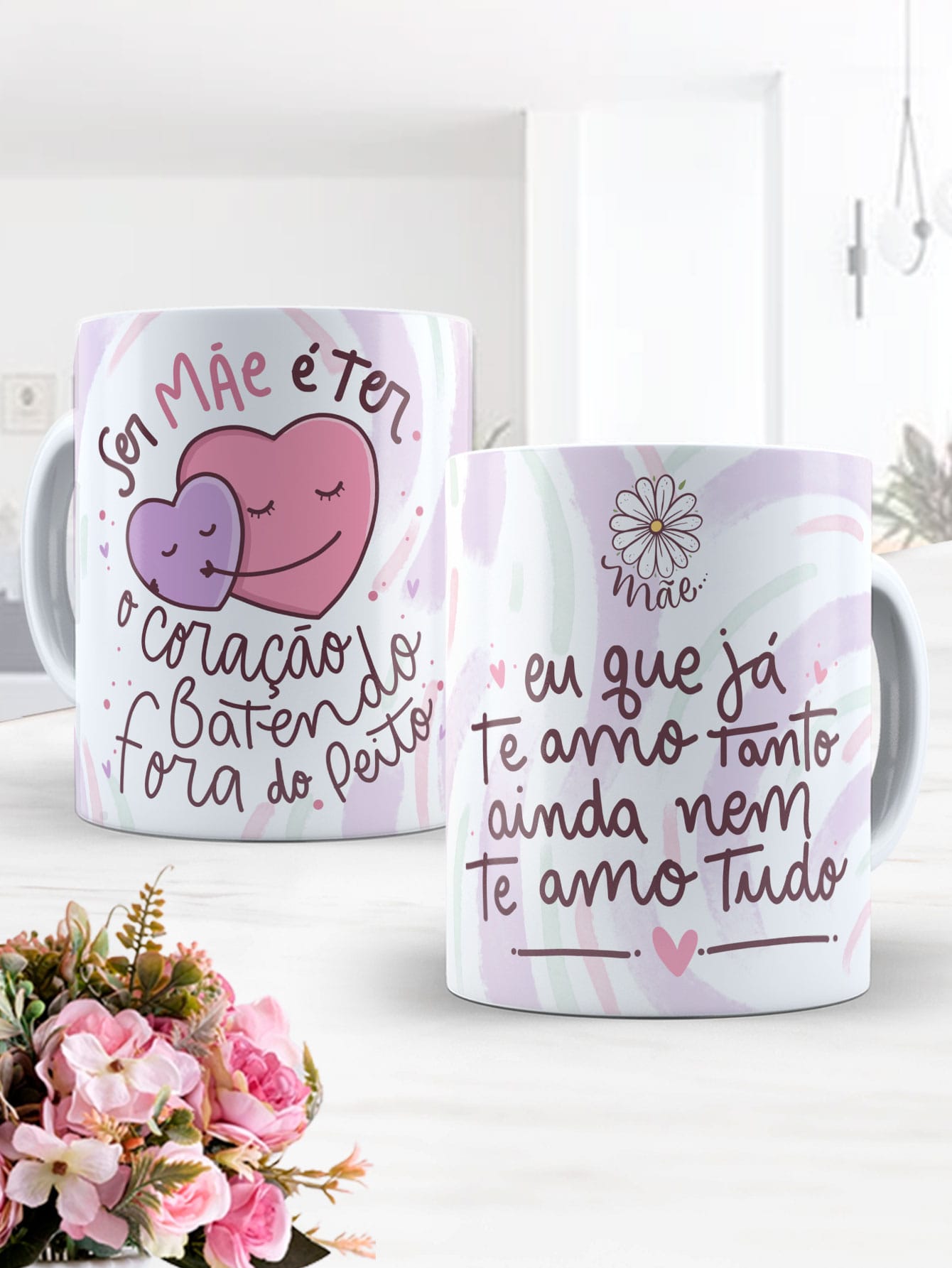 Caneca de Café Personalizada Porcelana 325ml