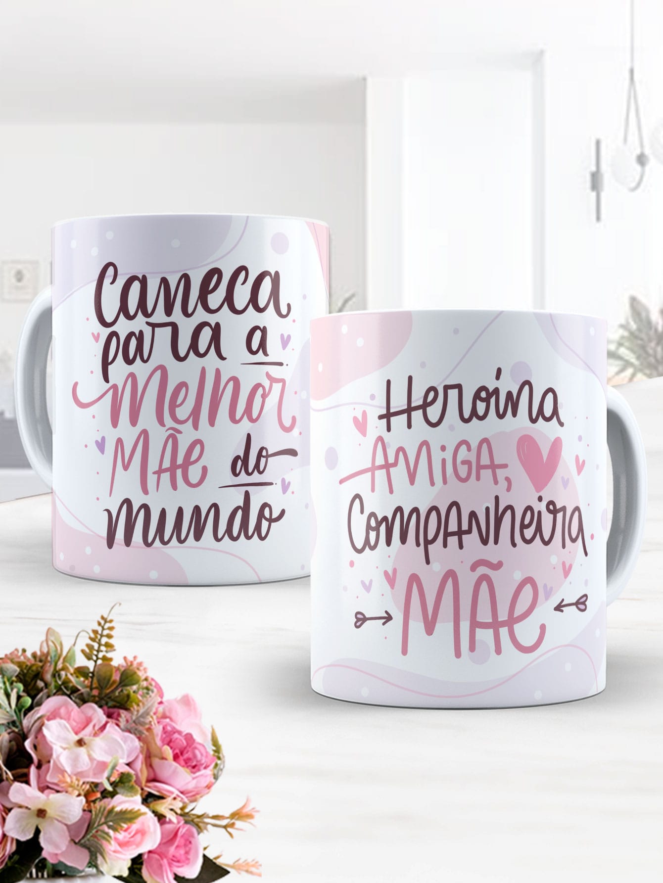 Caneca de Café Personalizada Porcelana 325ml