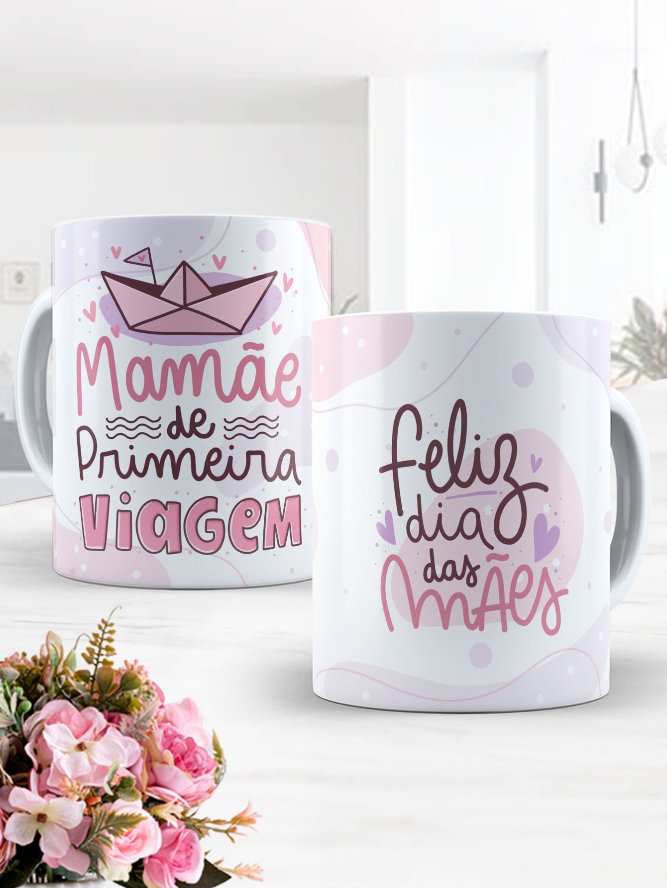 Caneca de Café Personalizada Porcelana 325ml