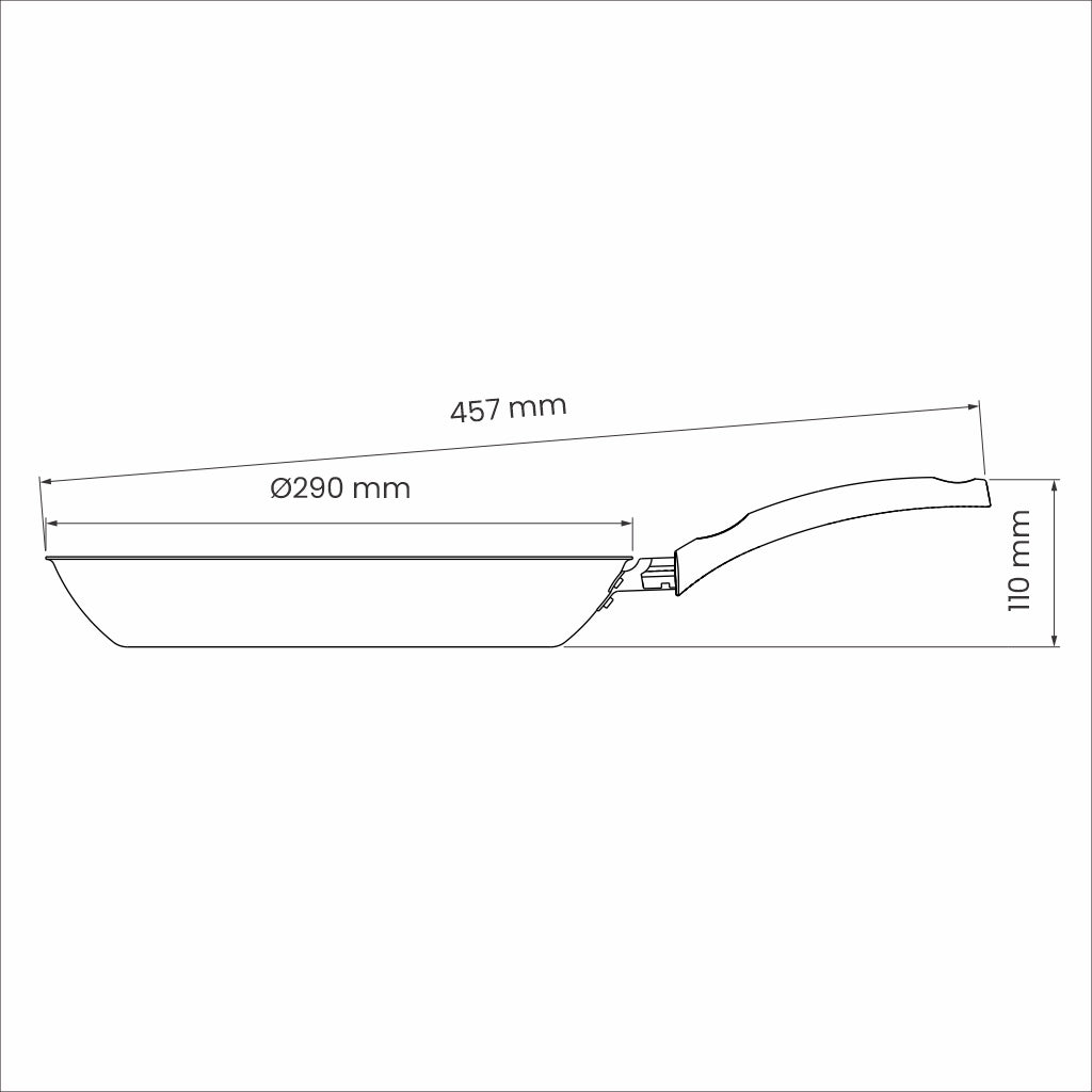 Frigideira Turim Antiaderente 28cm Chumbo Tramontina 20260628