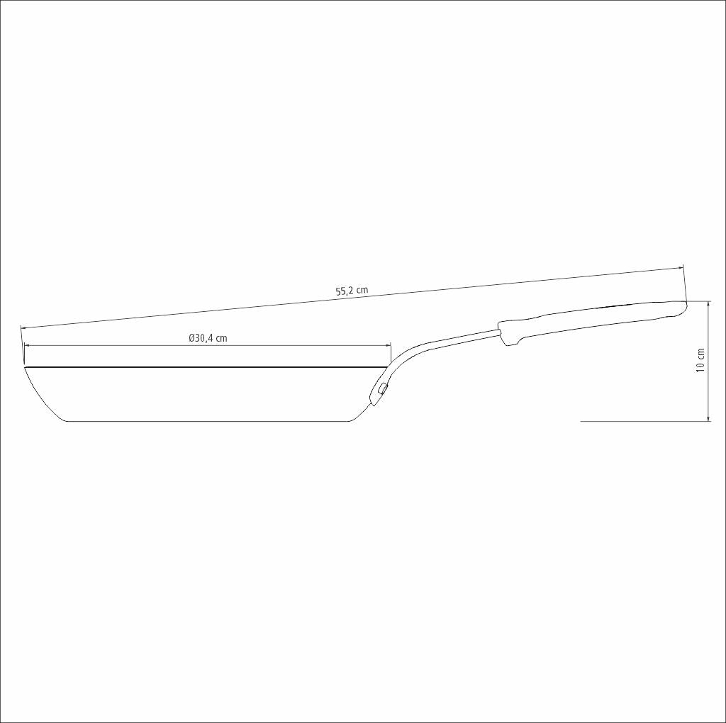 Bistequeira de Ferro Tramontina Cabo Antitérmico 20767/030