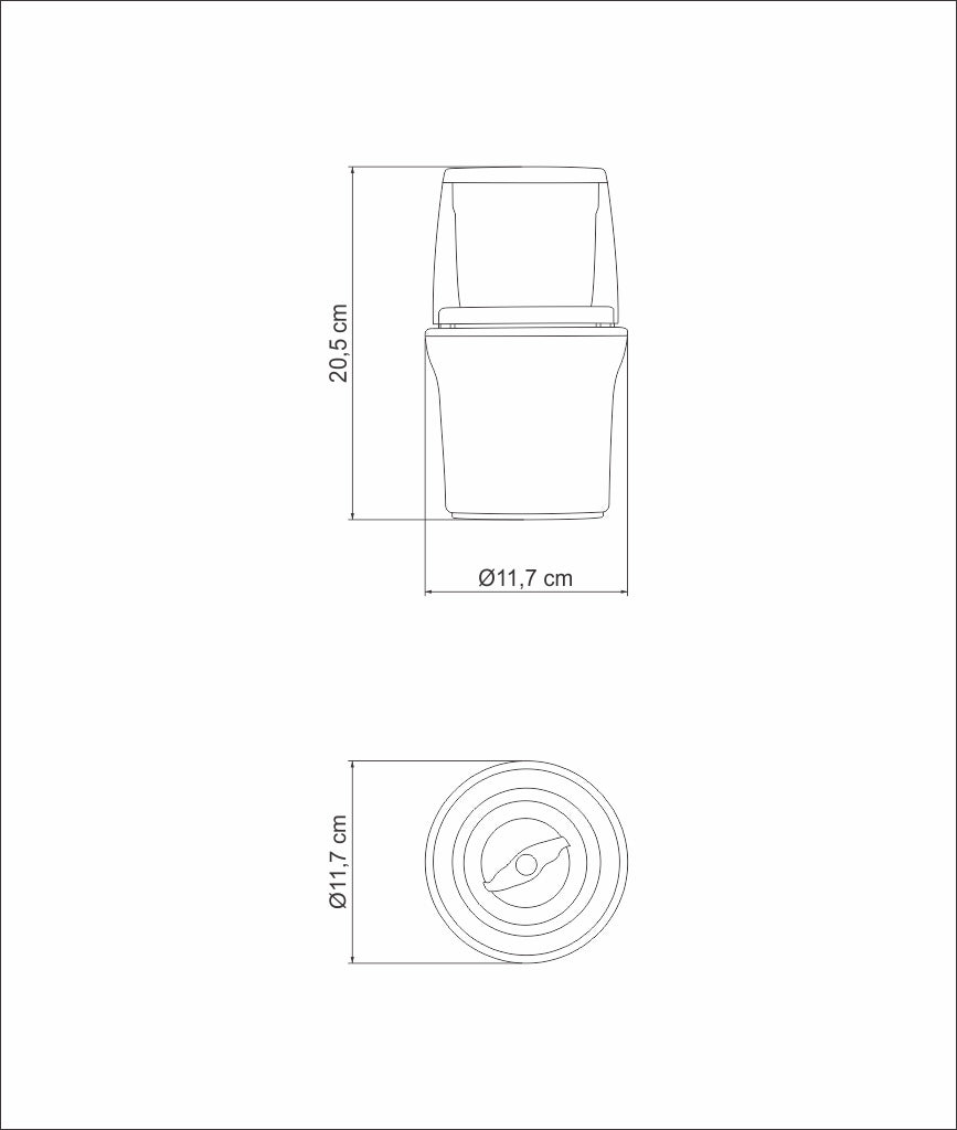 Moedor de Café/Grãos Elétrico Inox Breville Tramontina 127V 69061/011